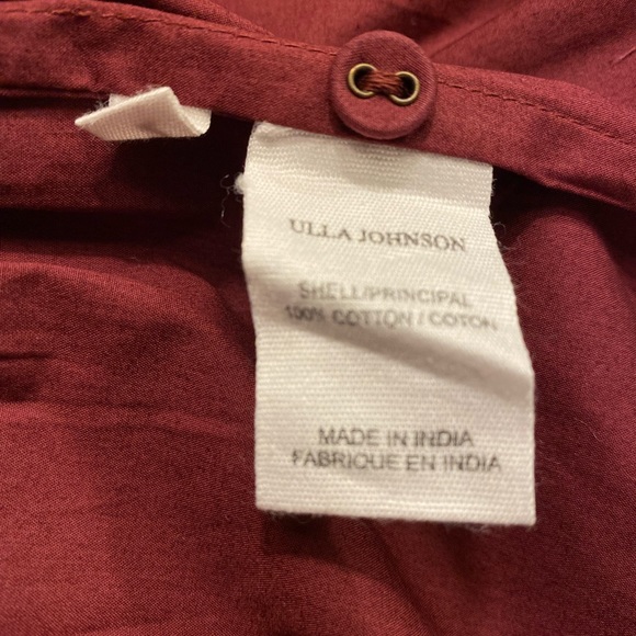 Ulla Johnson Gorgeous Puff Sleeve Tiered Ruffle Dress, Size 2 - Picture 12 of 13